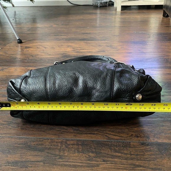 B. Mackowsky Black Leather Handbag - Picture 15 of 15